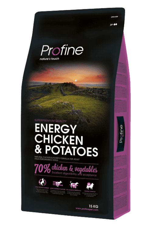 Profine Energy Chicken Potatoes 15 Kg 500 X 750